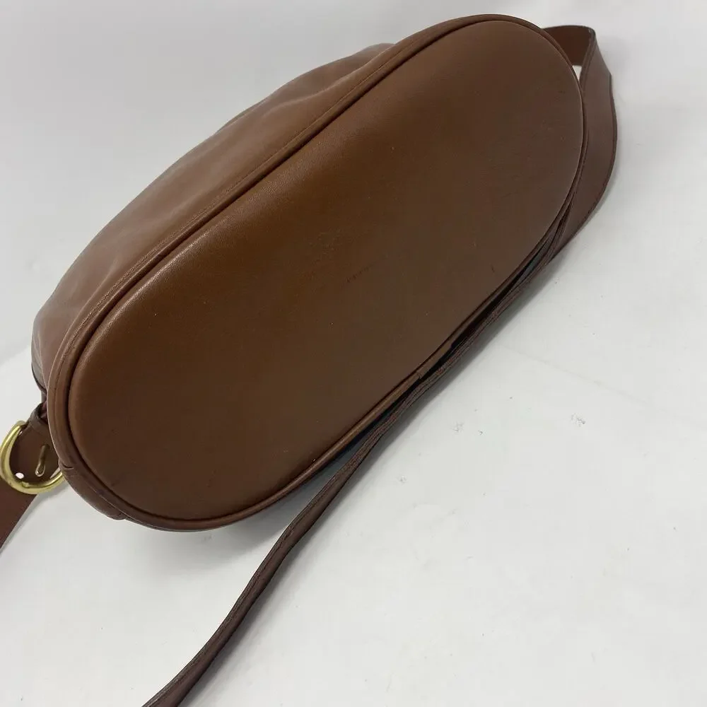 Vintage Coach Worth Bag 4143 British Tan/brown Leather Made In USA